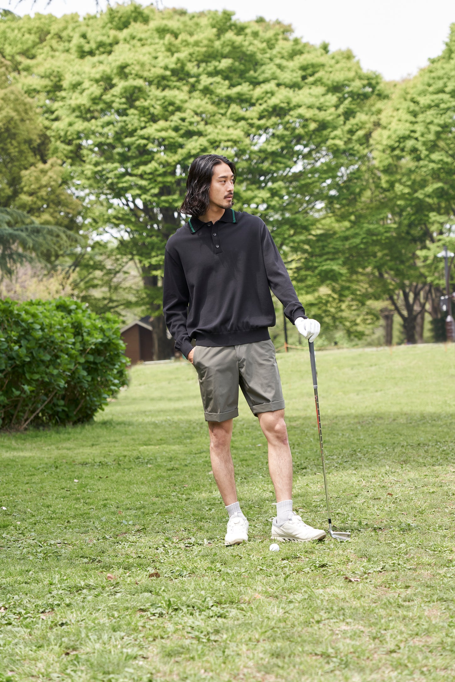 ナイロン2wayストレッチ(KH)