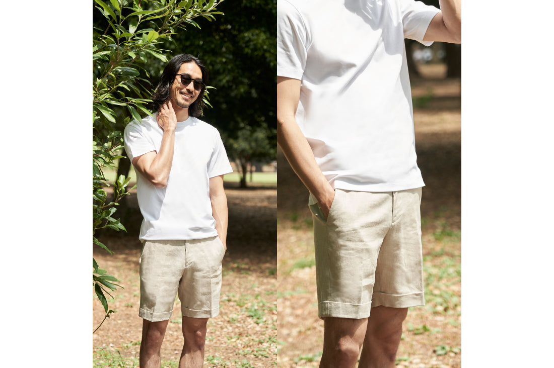 タイムレス Tee(WHT) MEN