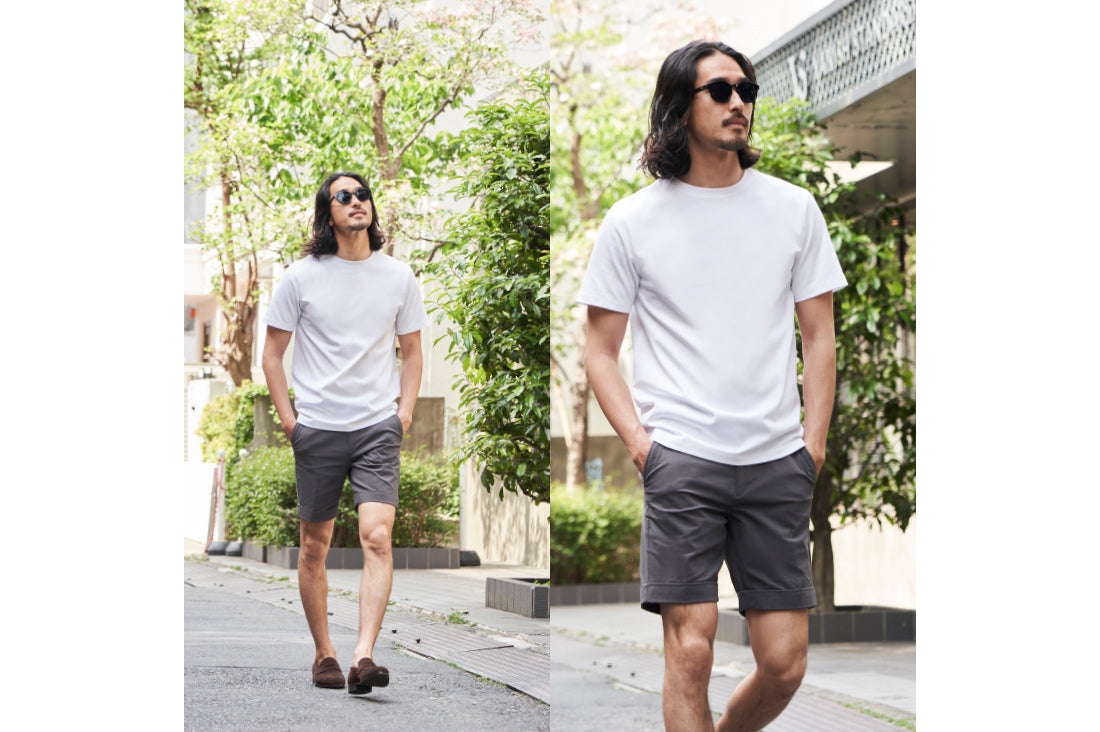 タイムレス Tee(WHT) MEN