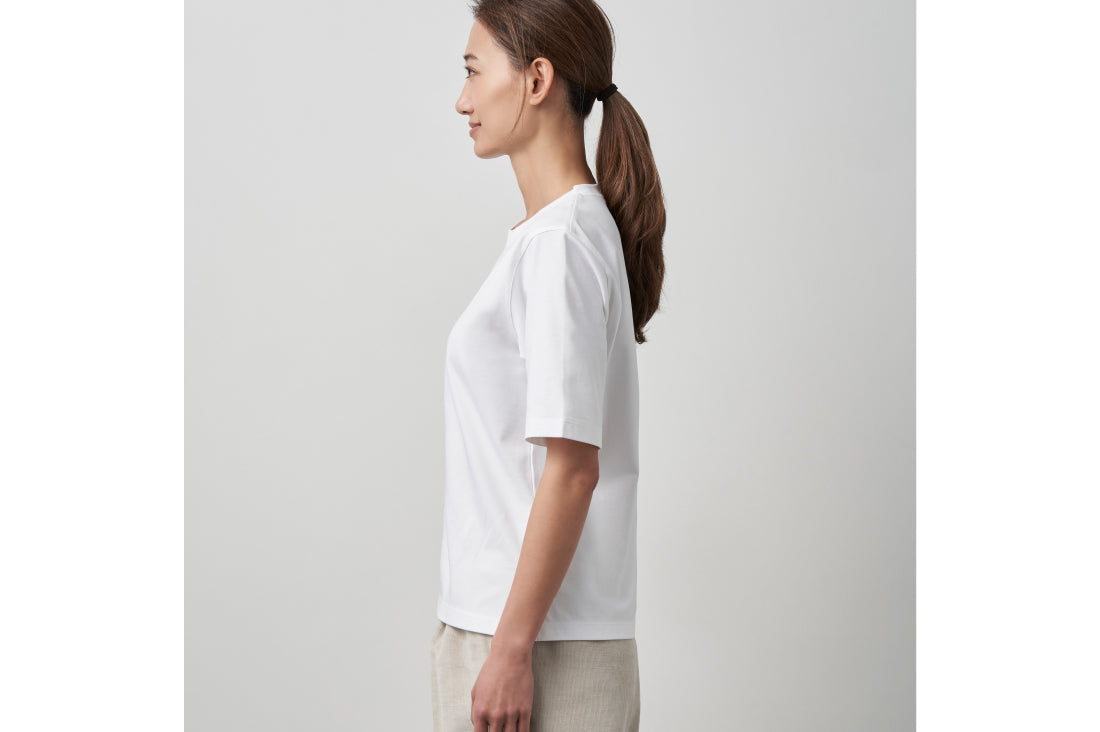 タイムレス Tee(WHT) WOMEN